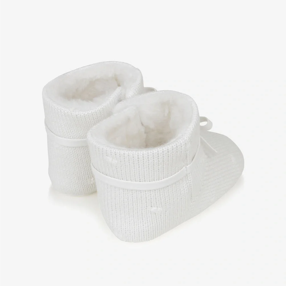 MAYORAL Knitted Booties size 19 UK, size 3 US